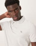 [Abercrombie & Fitch] Abercombie & Fitch puffy moose icon logo crew neck t-shirt in dark grey XS Dark grey