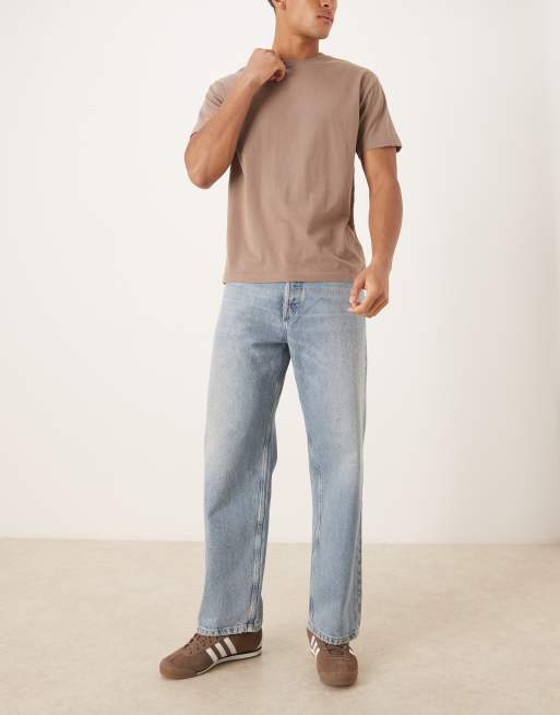 Abercrombie & Fitch – 10er-Pack Basic-T-Shirts in verschiedenen neutralen Farben, 3 von 5