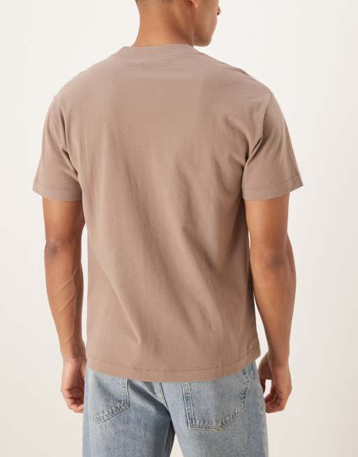Abercrombie & Fitch – 10er-Pack Basic-T-Shirts in verschiedenen neutralen Farben, 4 von 5