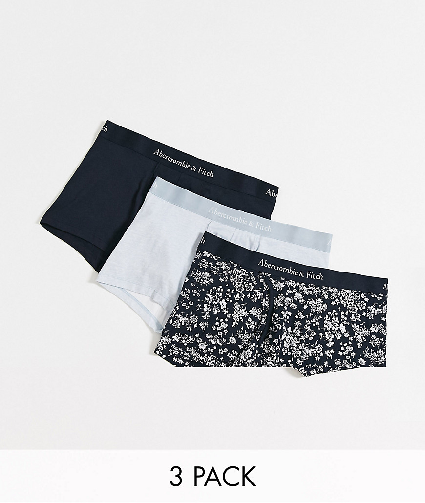 Abercrombie & Fitch 3 pack blues family trunks-Multi