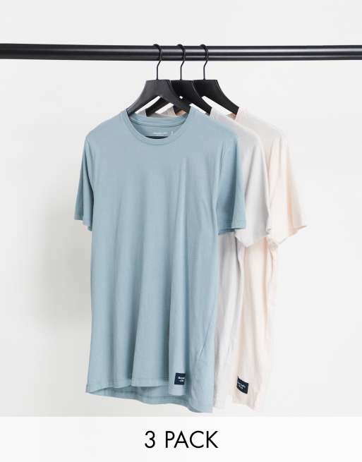 abercrombie & fitch 3 pack t shirt