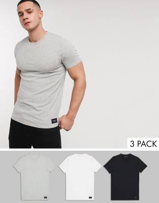abercrombie & fitch 3 pack t shirt