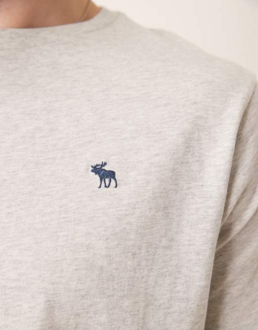Abercrombie & Fitch 3 pack short sleeve icon logo t-shirts in multi, 3 of 4