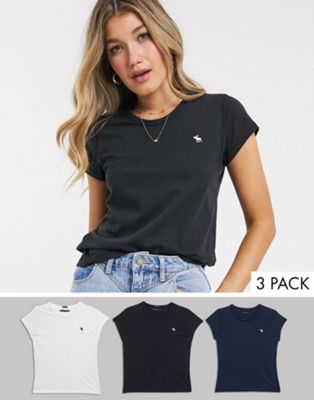 Abercrombie \u0026 Fitch 3 pack t-shirts | ASOS