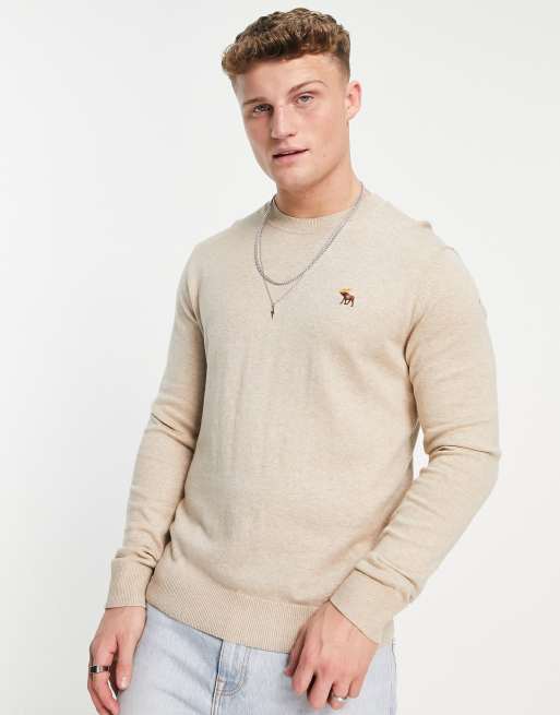 Abercrombie crew neck sweater hotsell