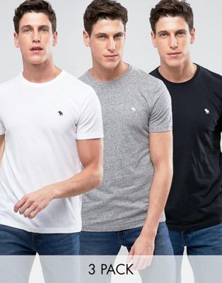 abercrombie fitch t shirt pack