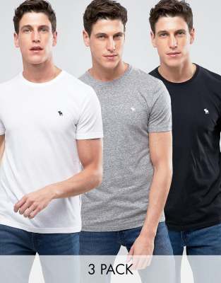 abercrombie & fitch t shirt pack