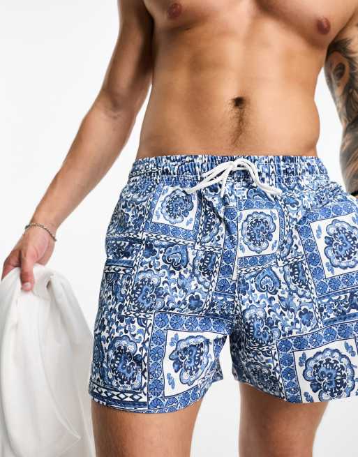 Abercrombie swimming hot sale shorts