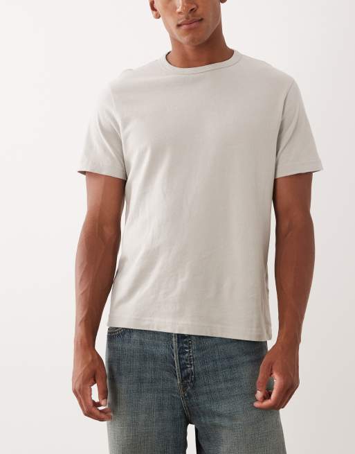 Abercrombie & Fitch 5 pack everyday essential t-shirts in brown/black/white, 2 of 5