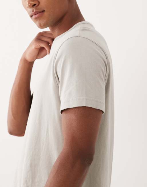 Abercrombie & Fitch 5 pack everyday essential t-shirts in brown/black/white, 5 of 5