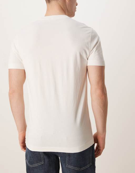 Abercrombie & Fitch 5 pack icon logo t-shirt in black/greens/white