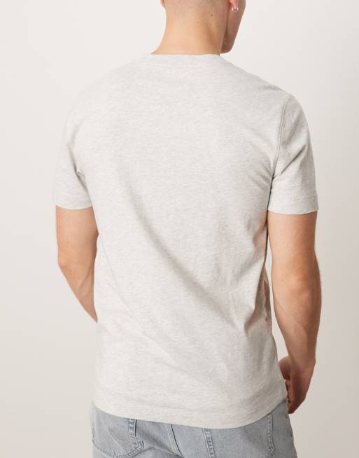 Abercrombie & Fitch 5 pack icon logo t-shirt in black/grey