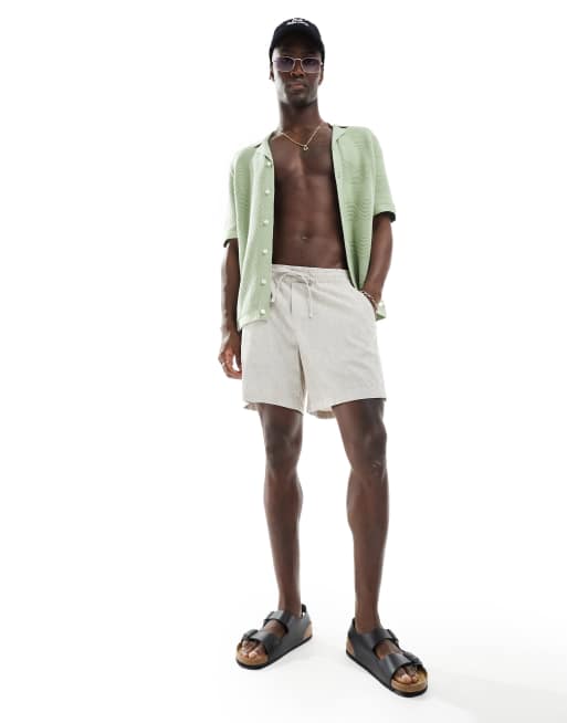 Abercrombie store linen shorts