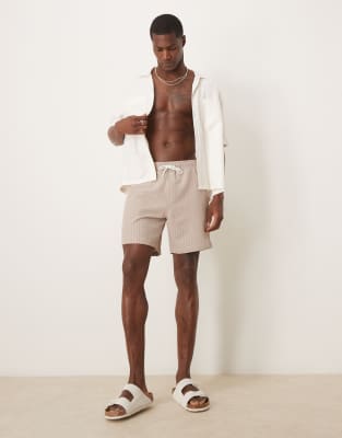 ABERCROMBIE & FITCH 7 INCH DRAWSTRING SWIMMING TRUNKS 