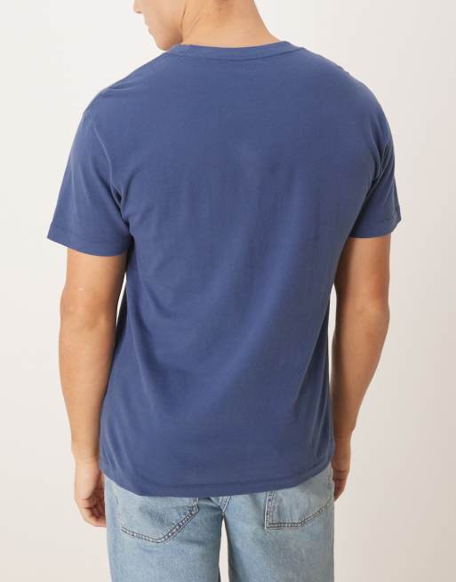 Abercrombie & Fitch 7 pack essential t-shirt in black/blue/white, 2 of 5