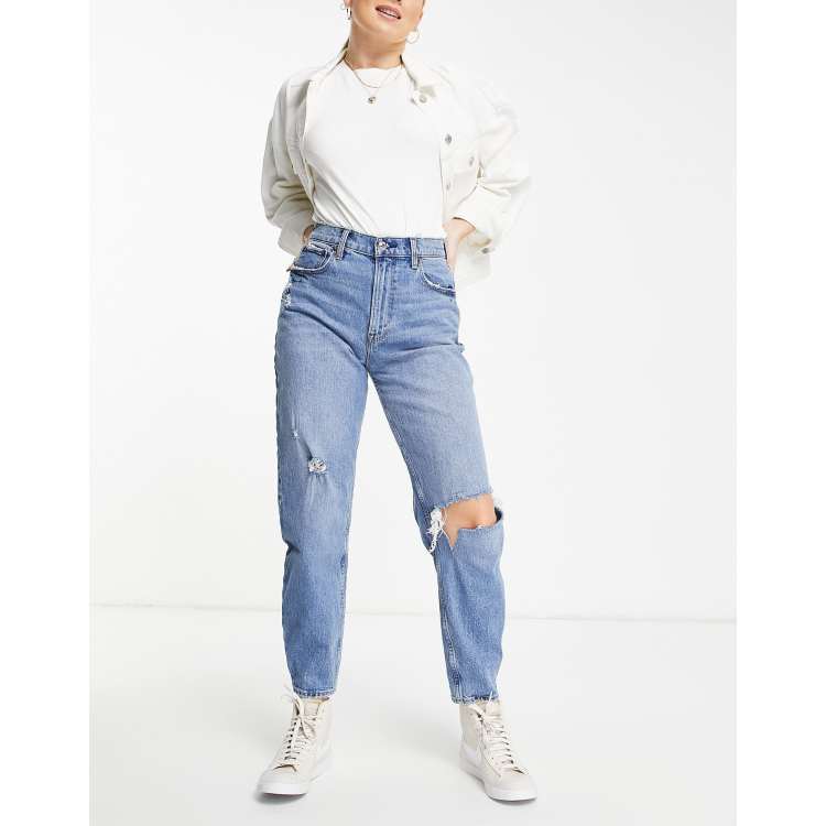 abercrombie and fitch 80s mom jeans｜TikTok Search