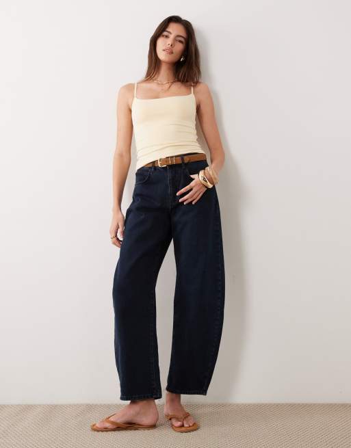 Abercrombie & Fitch 90s cami with built in bra in yellow | ASOS