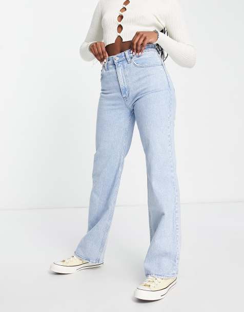 Abercrombie & Fitch 90s relaxed jean in blue 
