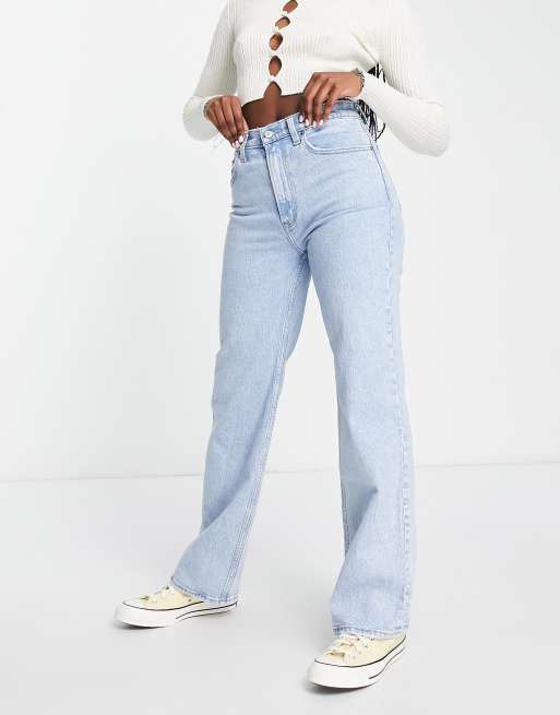 High rise store 90s stretch jean