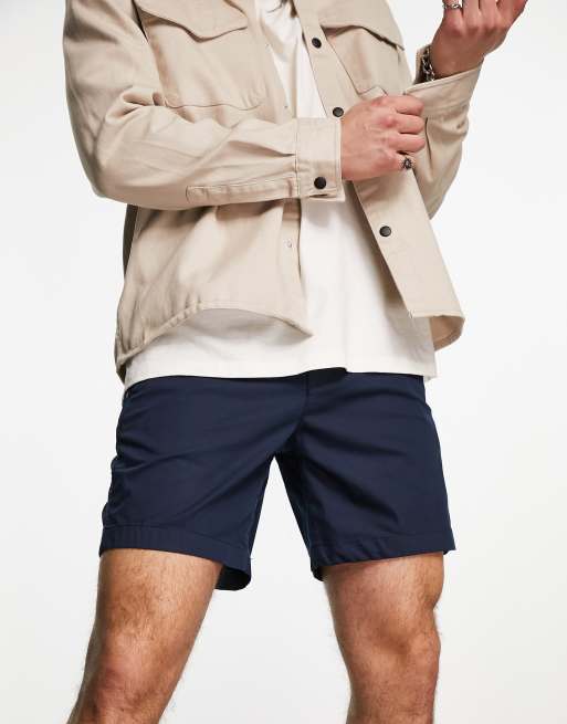 Abercrombie Fitch all day 7inch chino shorts in navy