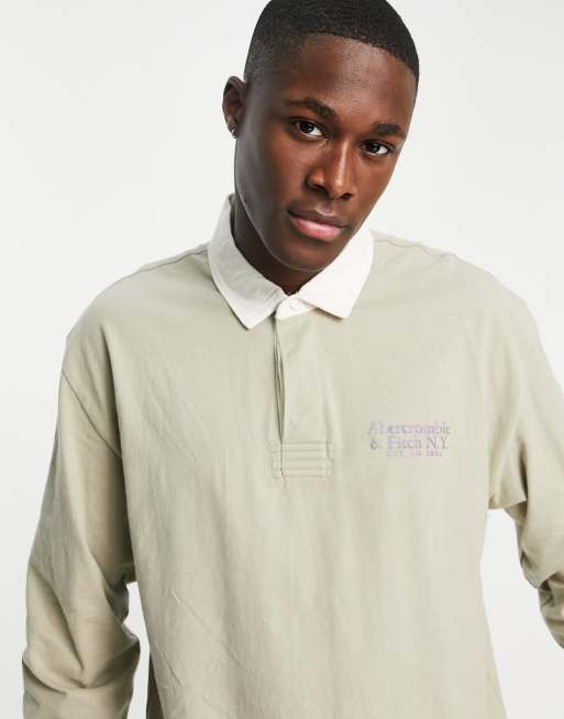 Abercrombie and fitch shop long sleeve polo