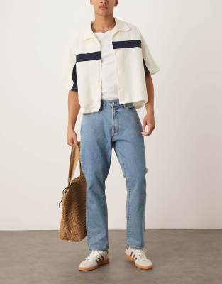 Abercrombie & Fitch Athletic Straight Leg Jeans