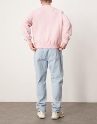 Abercrombie & Fitch Baggy Carpenter Jeans In Blue