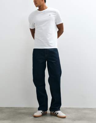 Abercrombie & Fitch Baggy Fit Jeans In Blue