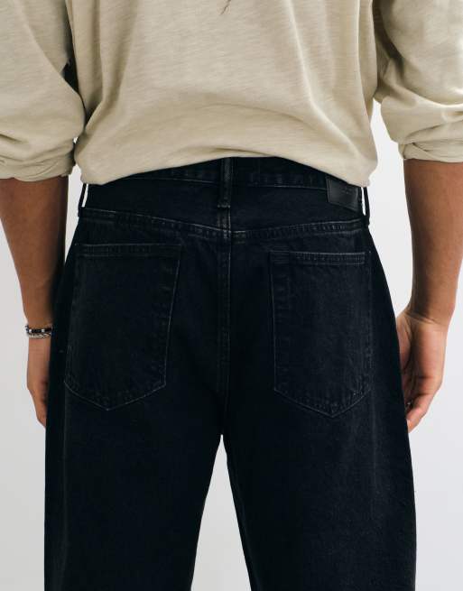 Abercrombie & Fitch Baggy-Fit-Jeans in Schwarz, 5 von 5
