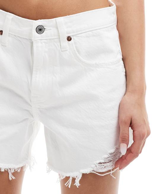 Baggy white shorts shop