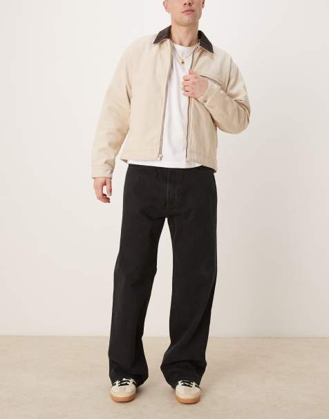 Abercrombie & Fitch baggy jeans in black - view 1