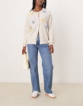 [Abercrombie & Fitch] Abercrombie & Fitch baggy low rise fit jeans in mid blue W30 Regular Mid blue
