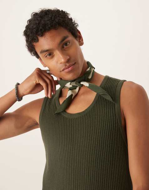 Abercrombie & Fitch - Bandana in groene print - view 1