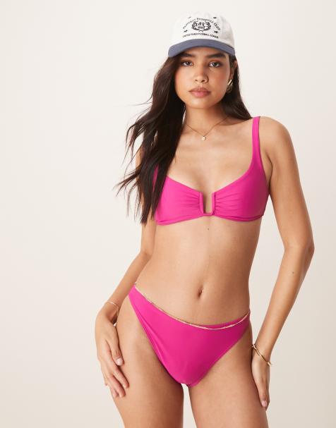 Abercrombie & Fitch - Bikini color lampone - view 1