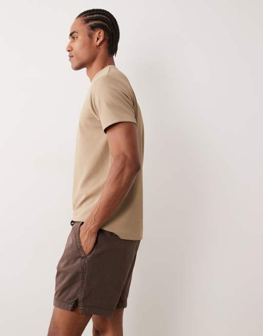 Abercrombie & Fitch – Bruna shorts med resårmidja, 3 av 5