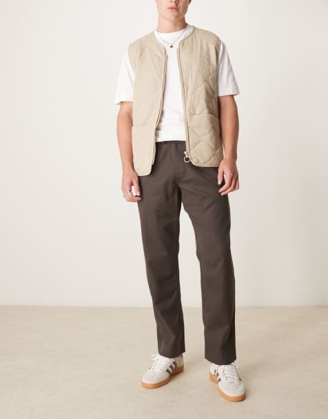 Abercrombie & Fitch - Brune løstsiddende pull-on-bukser - view 1