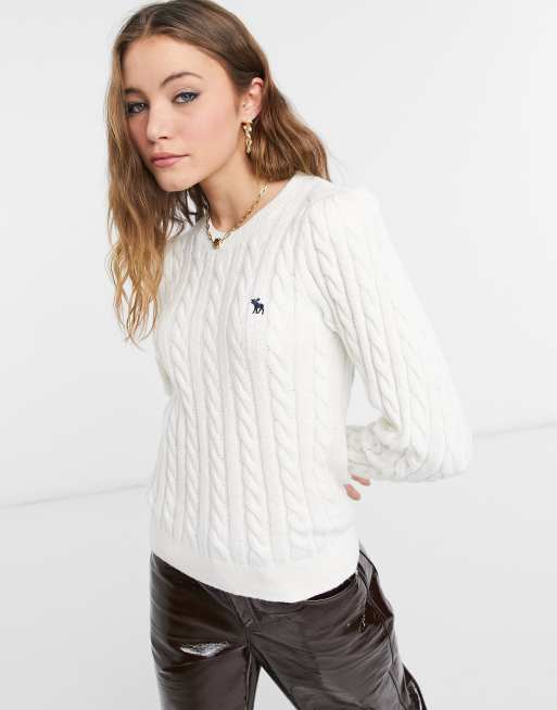 Abercrombie's Cable Knit Sweaters Are An Absolute Steal