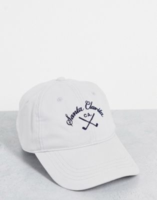 Abercrombie & Fitch cap with santa clarita print in grey