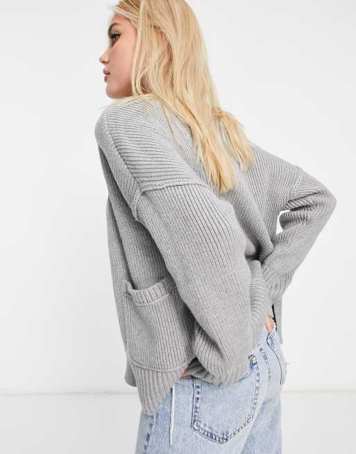 Abercrombie Fitch cardigan in gray