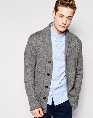 abercrombie and fitch shawl cardigan
