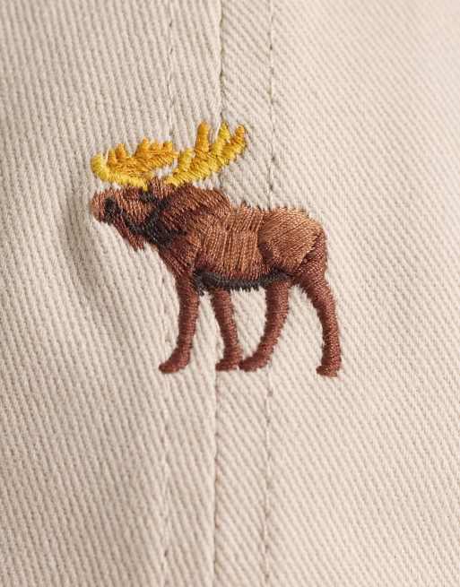 Abercrombie & Fitch - Casquette à logo emblématique - Beige, 2 de 3