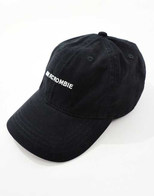 Abercrombie & Fitch - Casquette de baseball à petit logo - Noir, 4 de 4