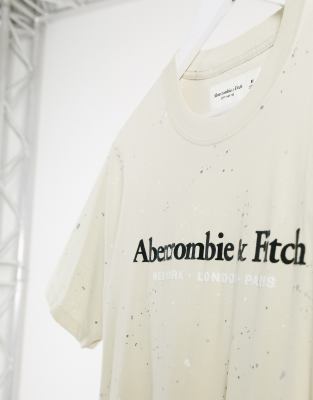 abercrombie paint splatter hoodie