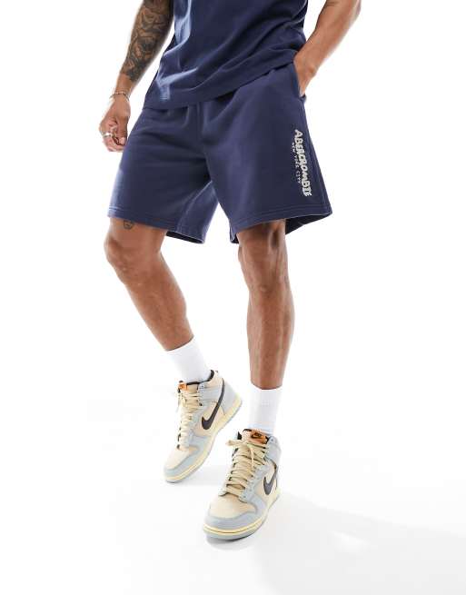 Abercrombie & Fitch chainstitch embroid logo 9in french
