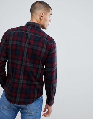 abercrombie & fitch flannel jacket