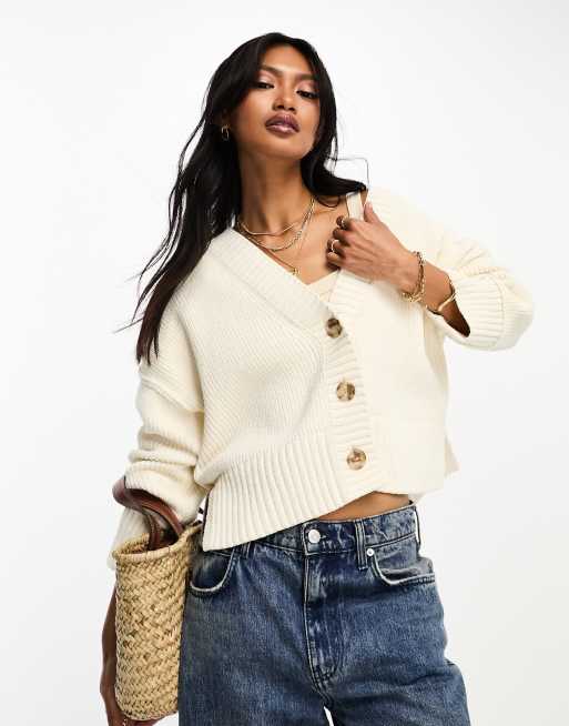 Chenille cardigan clearance sweater