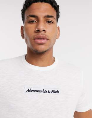 abercrombie box logo hoodie