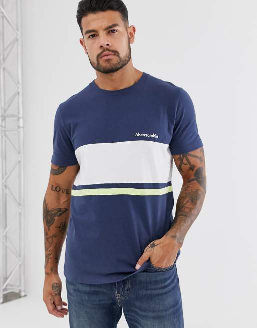 abercrombie striped tee