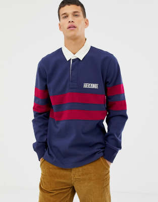 Abercrombie \u0026 Fitch chest stripe logo 