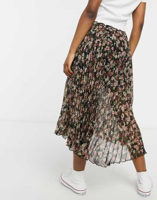 Pleated midi skirt clearance abercrombie